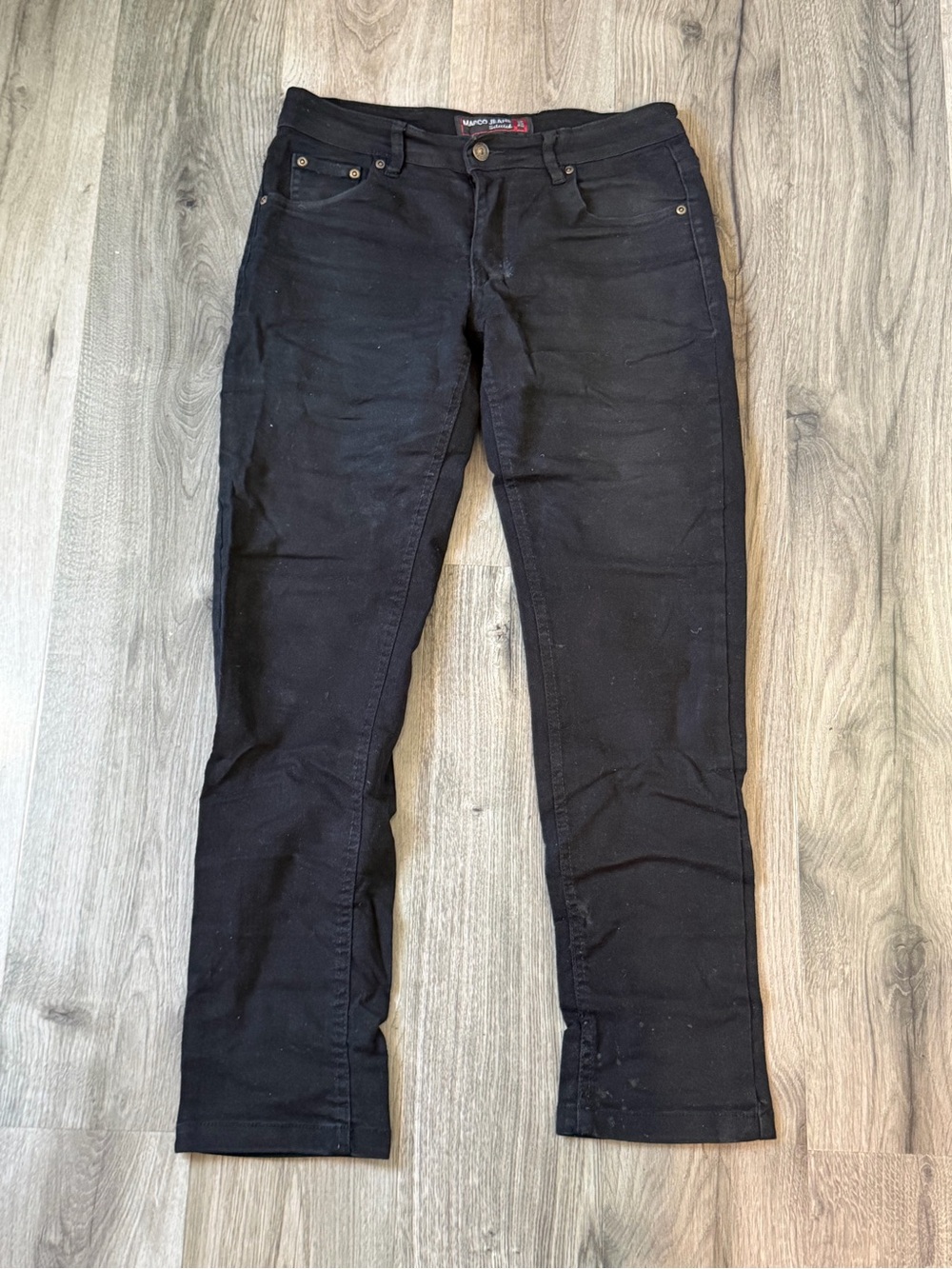 Marco Jeans Men's Black Slim Jeans 28x30